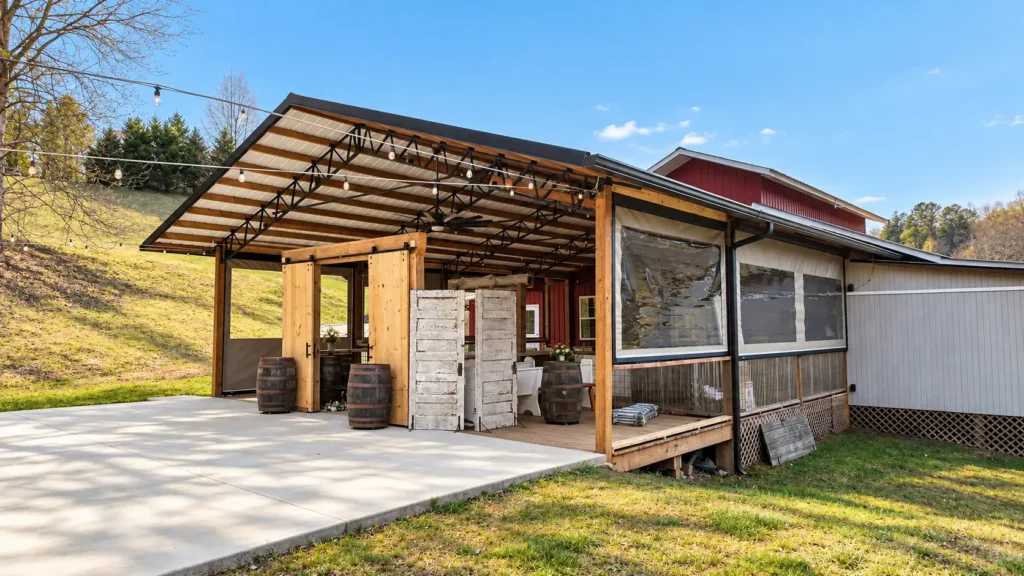 Magnatrack Retractable Screens Pavilion result